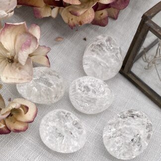 Crackle quartz - cuddle