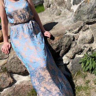 Pretty dress - blue flower