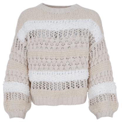 Heidi knit - winter white