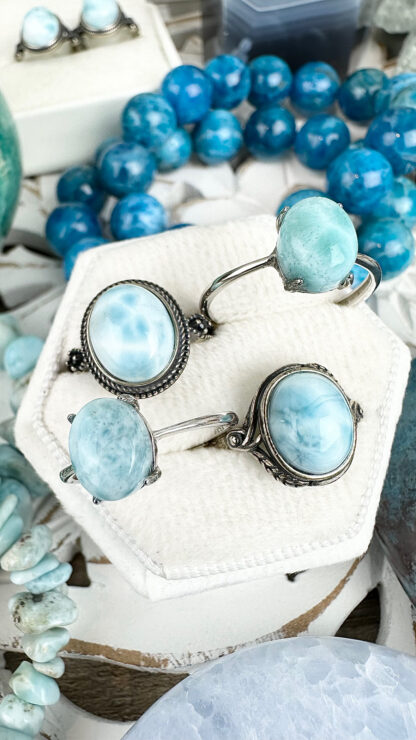 Ring - larimar 1B - Bild 2
