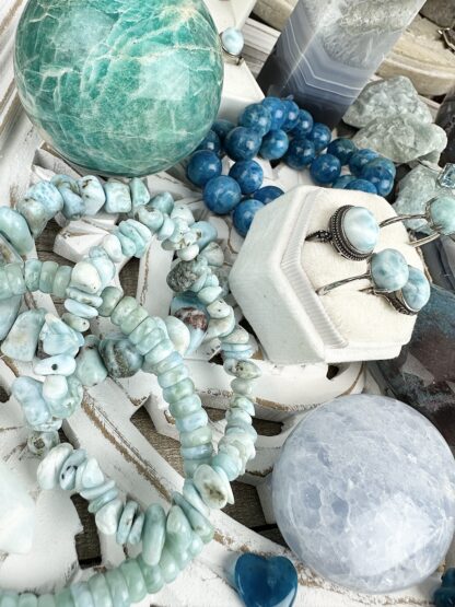Armband - larimar chips - Bild 3