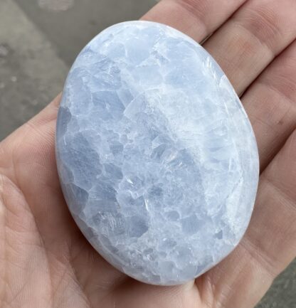 Palmstone - blå kalcit - Bild 2