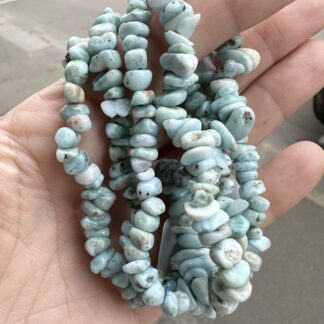 Armband - larimar chips