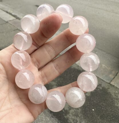 Armband A03 - rosenkvarts