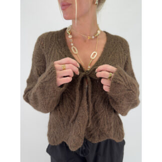 Eira knit - chocolate