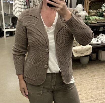 Soft jacket - taupe