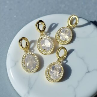 Hänge - lavender moon quartz