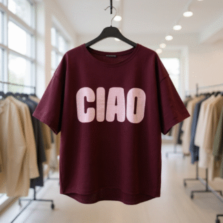Ciao t-shirt - wine