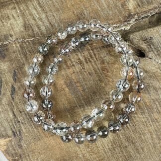 Armband - rutilkvarts 8 mm