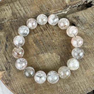 Armband - rutilkvarts 13 mm