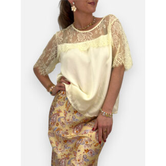 Amalia top - yellow