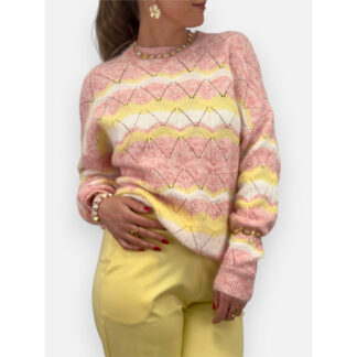 Pim knit - pink mix