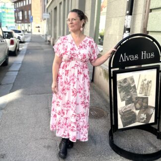 Lizette dress - pink flower