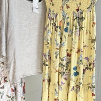 Alice skirt - animal flower yellow