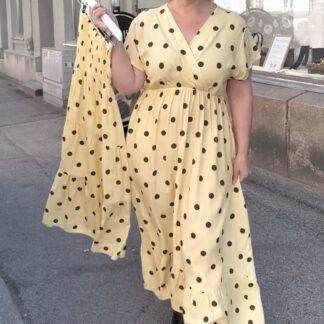 Alice skirt - dot yellow