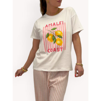 Amalfi t-shirt - pink