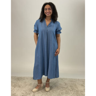 Ayla dress - denim blue