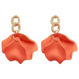 Flake ear - orange double
