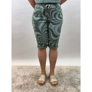 Josefin capri - green swirl