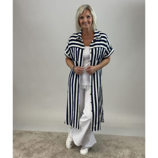 Lena shirt dress - navy