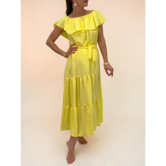 Sara dress - yellow