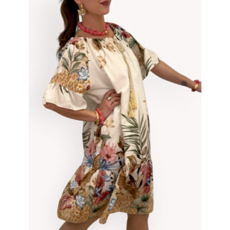 Prisca dress - offwhite