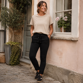 Signe jogger - black