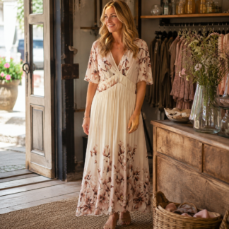 Dafina dress - flower