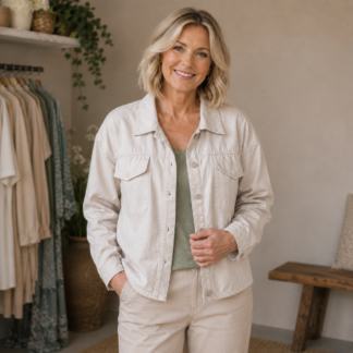 Edvina jacket - sand