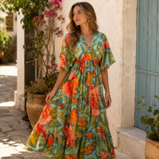Meja dress - petrol