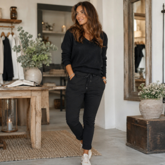 Ilma jogger - black