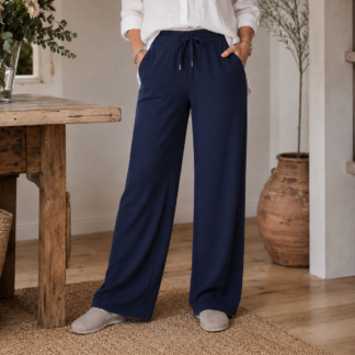 Straight jogger - navy