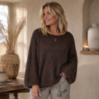 Simona knit - chocolate