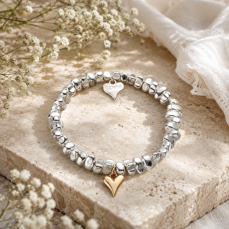 Heart bracelet - mixed