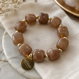 Square brace - caramel