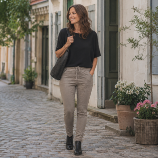 Signe jogger - taupe