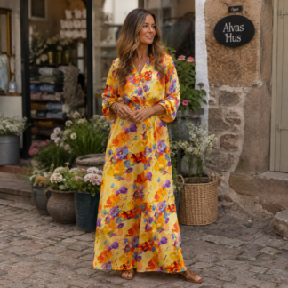 Terese dress - yellow