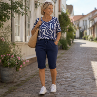 Josefin capri - navy
