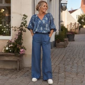 Hillevi pant - blue denim