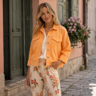 Katya jacket - peach