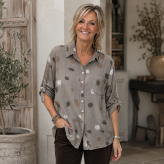 Kelly blouse - taupe