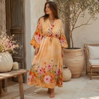 Livia dress - peach
