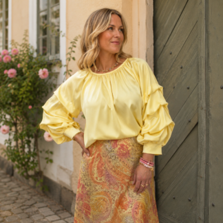 Raya blouse - yellow
