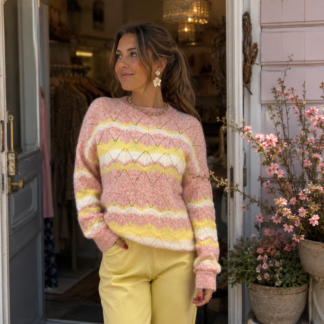 Pim knit - pink mix