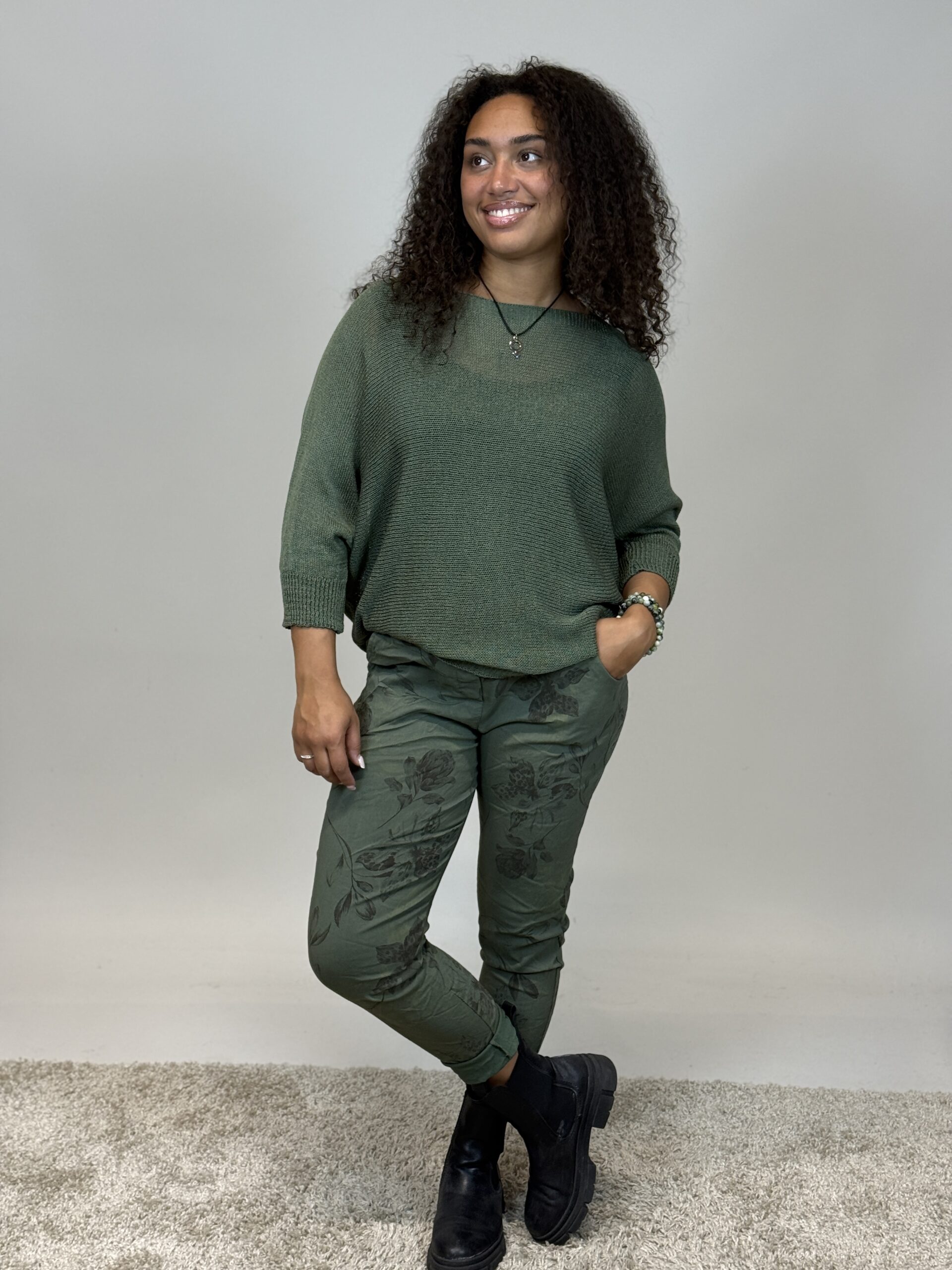 Charli knit - army - Bild 2