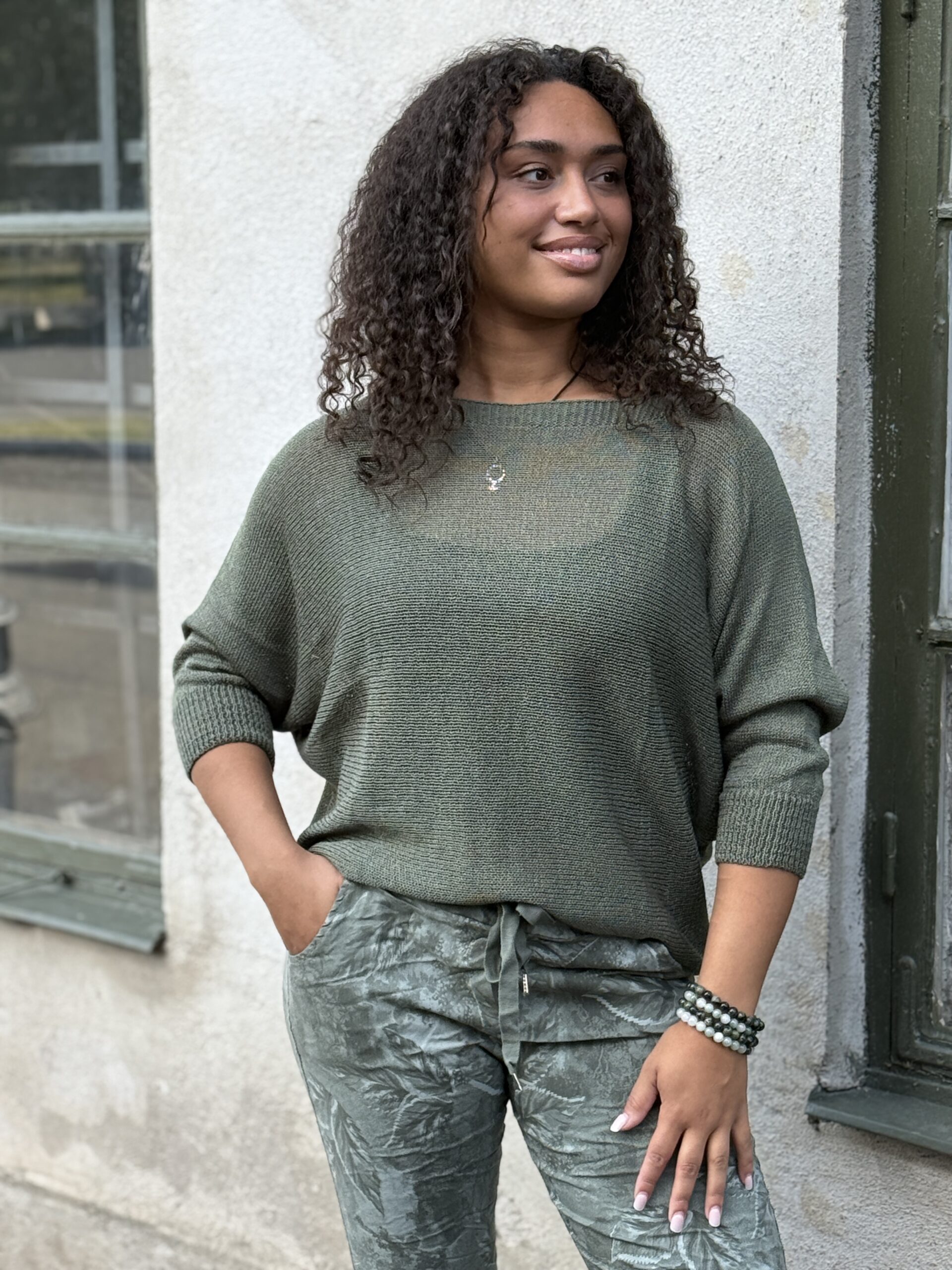 Charli knit - army - Bild 4