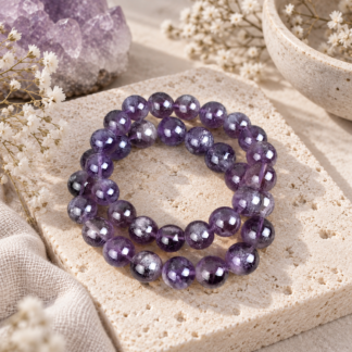 Armband - ametist 11 mm