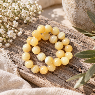 Armband - orange kalcit 16 mm