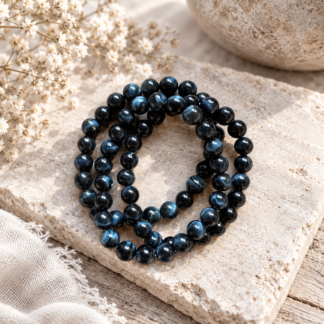 Armband - falköga 8 mm