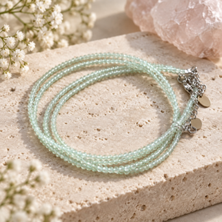 Halsband - prehnit